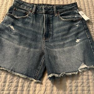 GAP Kids Distressed Blue Denim Shorts